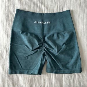 Alphalete Amplify Shorts in Rainfall